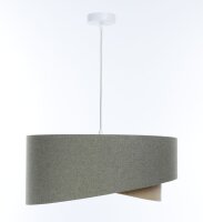 Lampe à suspendre Boho Vert Beige E27 ronde...
