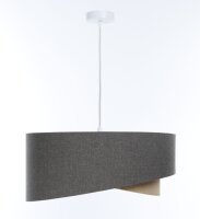 Suspension réglable Marron Beige E27 ronde...