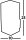 Lampe dextérieur Mur Détecteur de mouvement IP44 Gris Blanc Carré E27