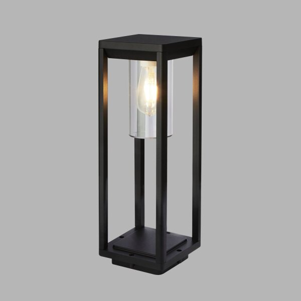 Lampe dallée IP44 E27 45 cm Noir Moderne BENJAMIN