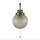 Lampe de miroir avec interrupteur IP44 E14 en laiton antique