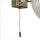 Lampe de miroir avec interrupteur IP44 E14 en laiton antique