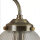 Lampe de miroir avec interrupteur IP44 E14 en laiton antique