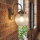 Lampe de miroir avec interrupteur IP44 E14 en laiton antique