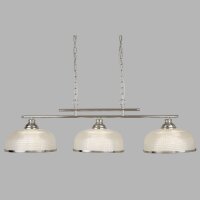 Suspension verre métal L : 99 cm H : max. 1,2 m en...