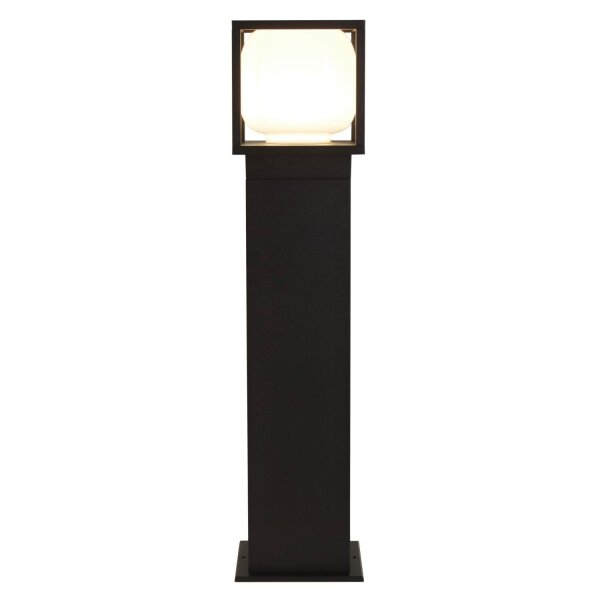 Borne déclairage LED 65 cm IP54 noir blanc 3000 K 746 lm