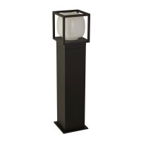 Borne déclairage LED 65 cm IP54 noir blanc 3000 K...