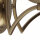 Applique murale avec interrupteur E14 en laiton antique 2 flammes