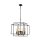 Lampe à suspendre métal L : 45 cm noir mat bronze E27