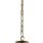 Lustre laiton antique E14 métal Ø 72 cm 8 flammes