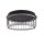 Plafonnier LED rond noir blanc 3000 K 1074 lm D : 40 cm