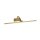 Lampe à tableau LED en laiton L : 70 cm Métal ajustable