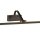 Lampe à tableau LED en noir et or antique 3000 K L : 70 cm de long