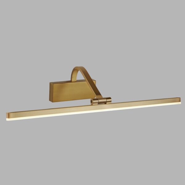 Lampe à tableau étroite LED ajustable en laiton L : 51 cm