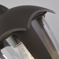 Applique extérieure IP44 Anthracite E27 H : 26 cm...
