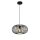 Suspension Noir Ø 39 cm Métal Abat-jour E27 ERIC