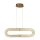 Suspension LED en or 3000/4500/6500 K L : 80 cm