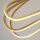 Suspension LED en or 3000/4500/6500 K L : 80 cm