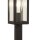 Lampe dextérieur IP44 E27 45 cm noir verre acier inoxydable Moderne
