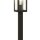 Lampe dextérieur acier inoxydable verre IP44 E27 90 cm noir