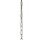 Suspension ronde Ø 38 cm cristal en chrome clair 3x E27