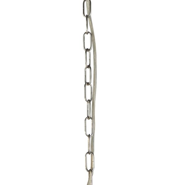 Lampe à suspendre cristal 5x E14 D : 44 cm Art Déco rond