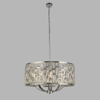 Suspension Art Déco Ø 65 cm rond 8x E14...