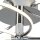 Plafonnier LED Salon Chrome Blanc 3000 K L : 56 cm