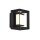 Applique LED salle de bain IP44 noir blanc 3000 K H : 10 cm
