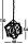 Suspension chrome 3x E14 L : 48 cm Métal Moderne HANNAH