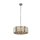 Suspension cristal ronde D : 50 cm 5x E27 Art Déco