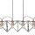 Lampe à suspendre métal 110 cm de long H : max. 145 cm Noir Cuivre