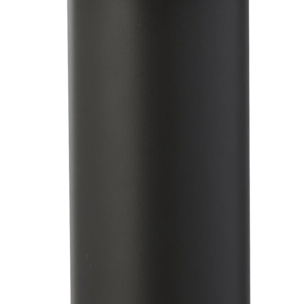 Lampadaire extérieur IP44 73 cm E27 Noir Alu Verre Jardin