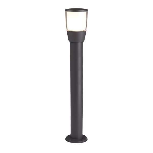 Lampe dextérieur Anthracite Blanc IP44 E27 90 cm Aluminium