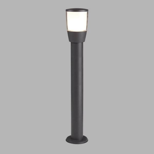 Lampe dextérieur Anthracite Blanc IP44 E27 90 cm Aluminium