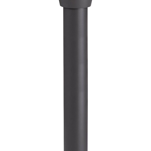 Lampe dextérieur Anthracite Blanc IP44 E27 90 cm Aluminium
