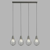 Suspension en métal L : 81 cm H. max. 1,2 m en...