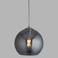 Lampe à suspendre verre fumé D : 35 cm...