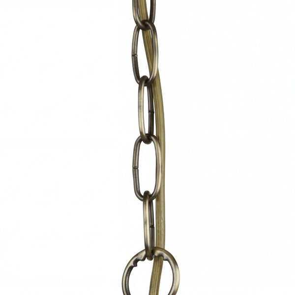 Suspension verre métal Ø 27 cm rond H : max. 1,2 m E27