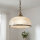 Suspension verre métal Ø 27 cm rond H : max. 1,2 m E27