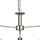Lampe à suspendre 3-flamme E27 verre métal art nouveau en argent