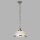 Suspension Art Nouveau Ø 27 cm verre métal argenté transparent