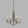Lustre en bronze Ø 58 cm 5-flamme E14 métal