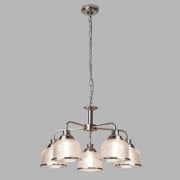 Lampe à suspendre verre métal Ø 58...