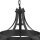 Lustre rond Ø 67 cm fer forgé massif 5x E14