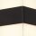 Applique murale LED extérieure Up Down IP44 noir blanc 3000 K