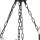 Lustre fer forgé Ø 89 cm Noir Rustique 12x E14