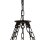 Lustre Noir Rustique Fer forgé Ø 54 cm 5x E14