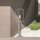 Lampe dextérieur jardin 50 cm IP44 en argent carré E27