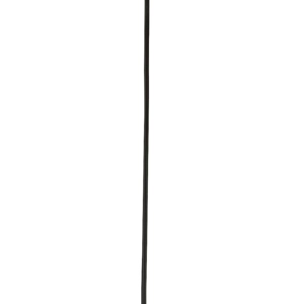 Suspension Noir Blanc E27 Verre Métal Moderne TRISTAN